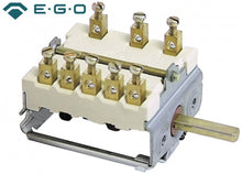 Comutator 7 pozitii 0-1-2-3-4-5-6, 16 A, ax ø 6x4,6 mm - 300025