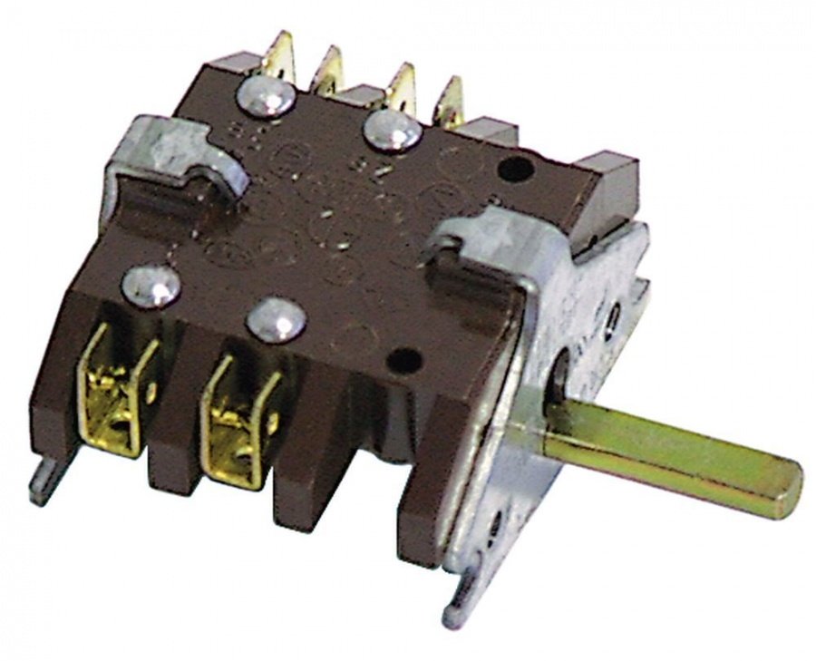 operation switch 2 operating positions operation switch sequence 0-1 16A shaft ø 6x4,6mm