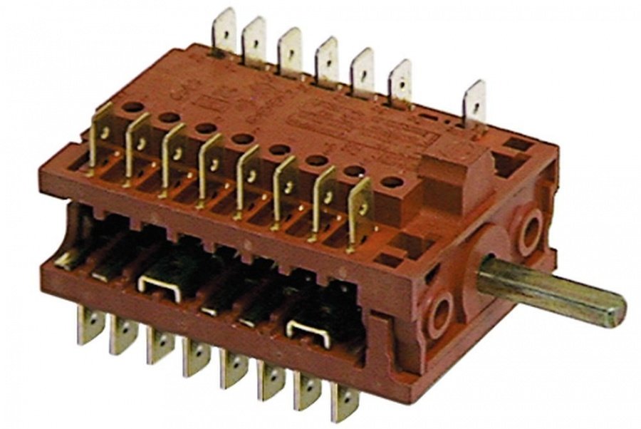 operation switch 4 operating positions power/ program 16-pole shaft ø 6x4,6mm