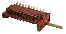 operation switch 3 operating positions programme 10-pole switching sequence 1-0-2 shaft ø 6x4,6mm