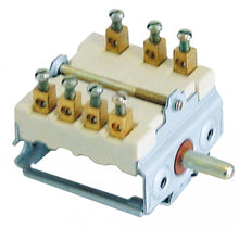 Intrerupator rotativ - selector cu 4 pozitii 0-1-2-3, ax. ø 6x4,6 mm - 300094