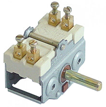 Intrerupator rotativ 0-1, 16 A, 250 V, ax ø 6x4,6 mm - 300151