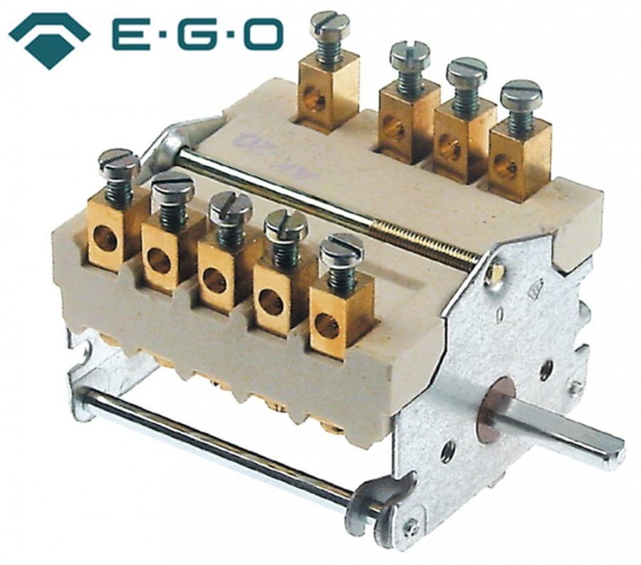 Selector 3 pozitii  0-1-2, ax 6x4.6 mm, 32 A - 300181