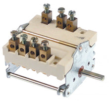 operation switch 4-position 3-pole shaft ø 6x4,6mm connection screw clamp switching sequence 0-3-2-1