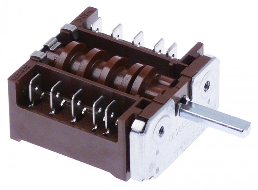 Selector cu 2 pozitii 0-1, ax ø 6x4,6 mm - 300243