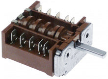 operation switch 4 operating positions 2-pole shaft ø 6x4,6mm shaft length 23mm