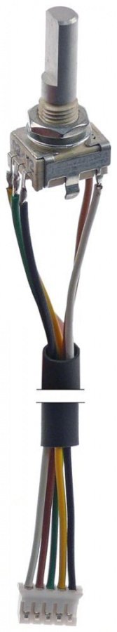 encoder for combi-steamer cable length 125 mm shaft 6x4.6mm shaft L 16 mm