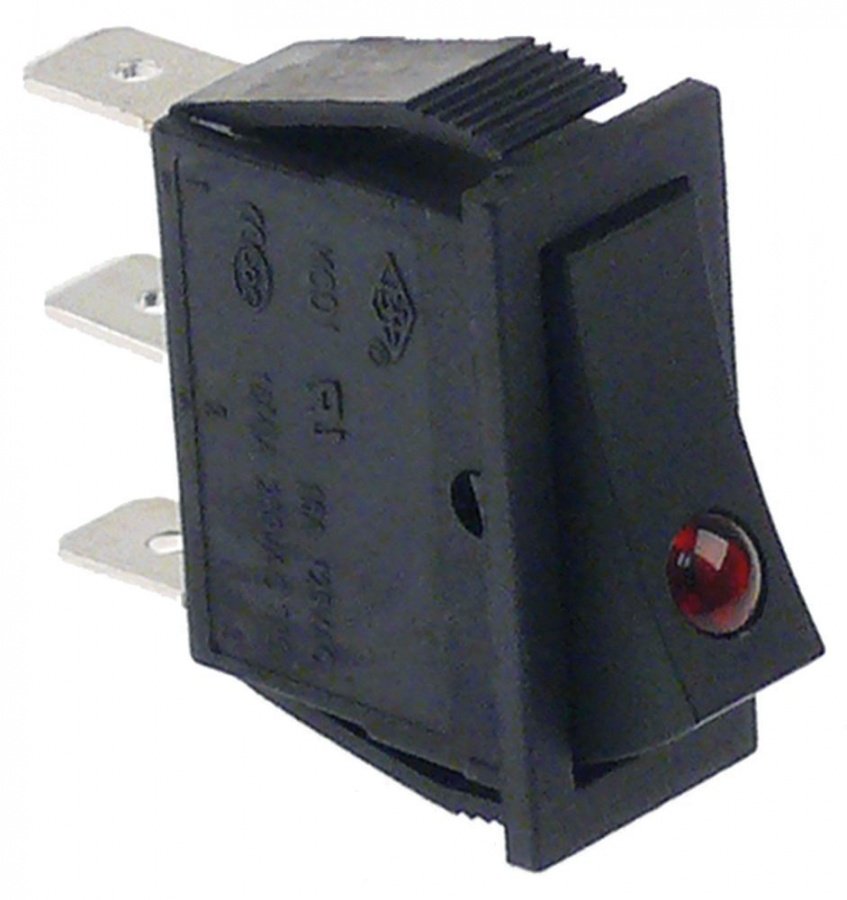 Intrerupator basculant 16 A, 250 V, montare 30x11 mm - 301039