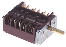 outer switch 16A shaft ø 6x4,6mm - Code 301128