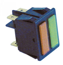 Lampa indicatoare dubla rosu si verde, 230 V, montare 30x22 mm - 301138