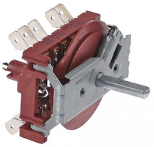 Comutator - selector cu 8 pozitii 0-1-2-3--5-6-7, cu 5 contacte 5 NO, 1 6A - 301299