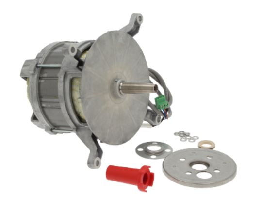 Motor ventilator HANNING L9DFW4D-518, 240V, 3 faze, 60Hz, 0,68 kW, 1730 rpm, ax L 58 mm, ø 17 mm, Rational 3100.1080, 3100.1083 - 601300