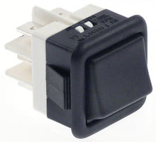 Intrerupator basculant, contacte 2CO, 250V, 16A, montare 27.8x25 mm - 345002
