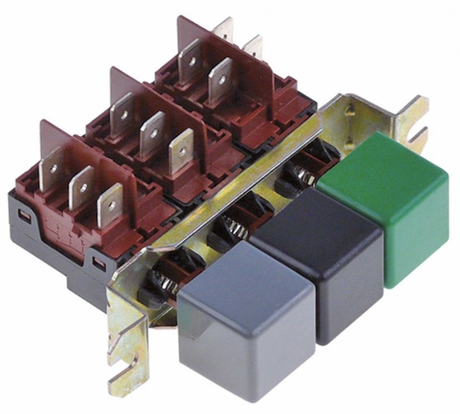 Intrerupator cu 3 butoane - Cod 345029