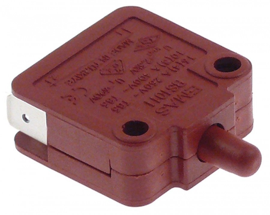 Micro intrerupator cu pin, contacte 1NC/1NO, 16A - 345062