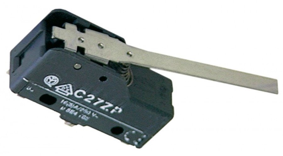 Micro intrerupator cu lamela, contact in comutatie 1CO, 16 A, 250 V - 345125
