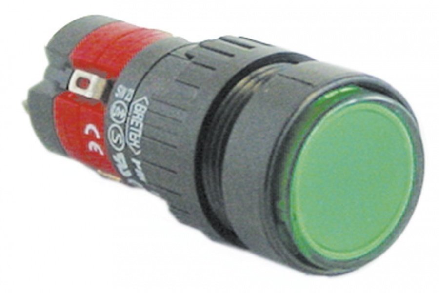 Intrerupator cu buton ø 16 mm - Cod 345128