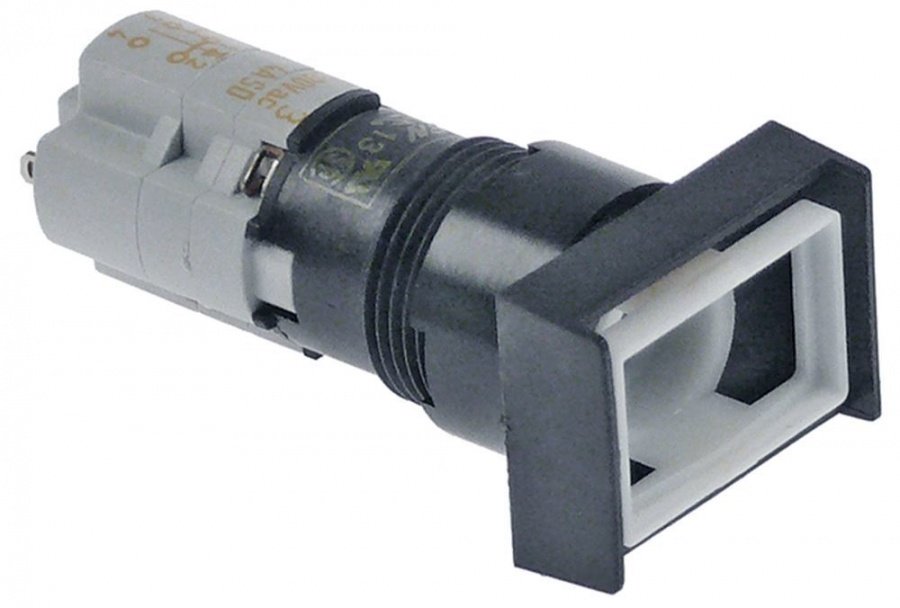 momentary push button switch 230V ø 16mm 1NC/1NO - Code 345139