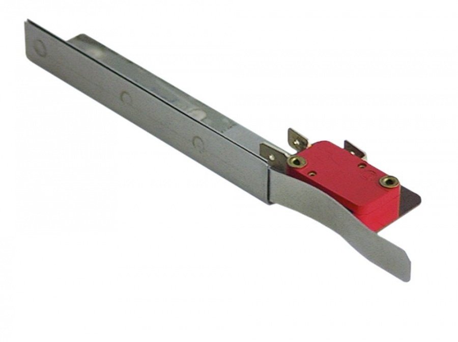 microswitch with lever 250V 10A 1CO connection male faston 6,3mm