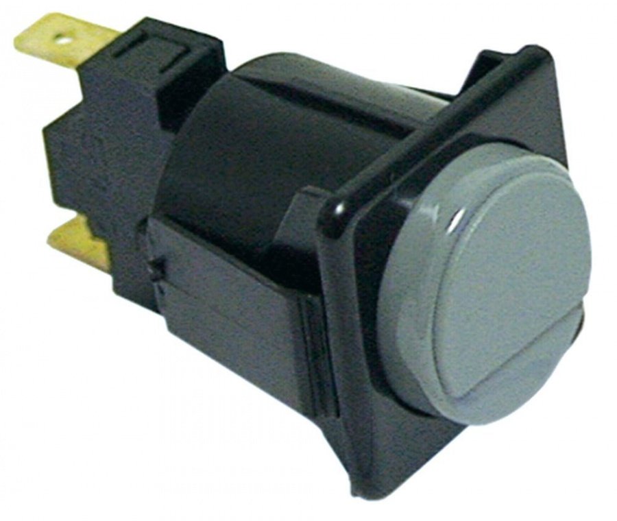 Intrerupator fara retinere, contact 1NO, 16 A, 250 V, montare 28,5x28,5 mm - 345226