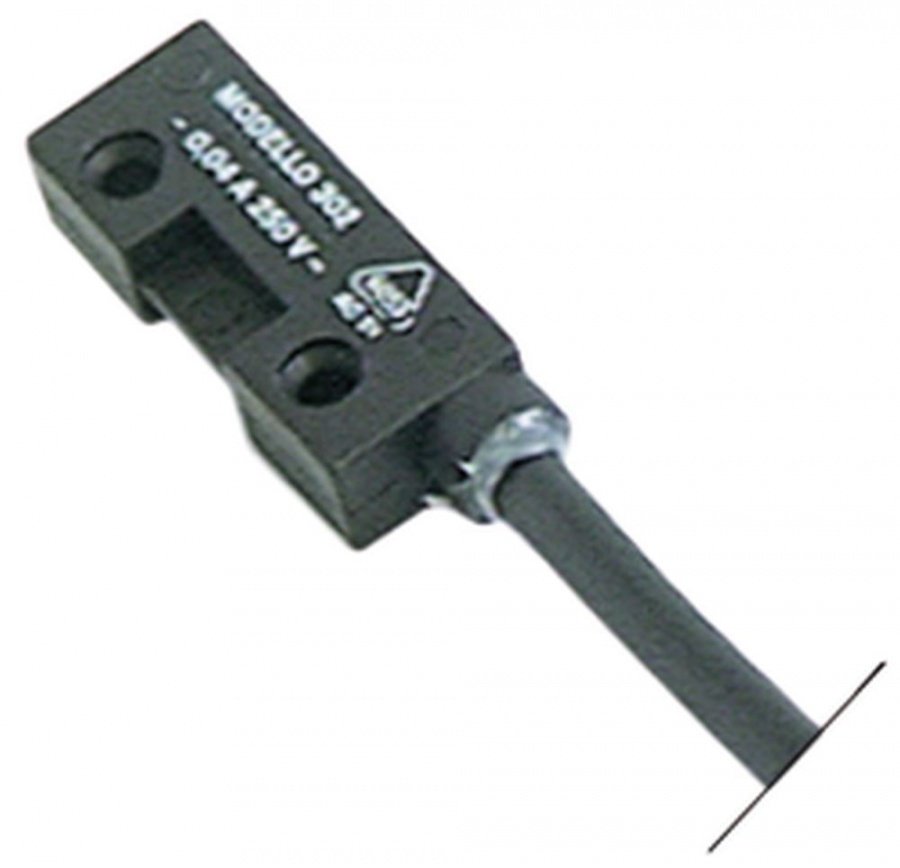 Micro intrerupator magnetic 36 x 13 mm 1NO, 250 V, putere nominala 0,04 A, 10 W - 345335