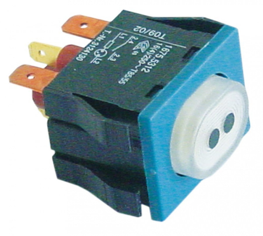 Intrerupator cu buton, fara retinere 30x22 mm - Cod 345440