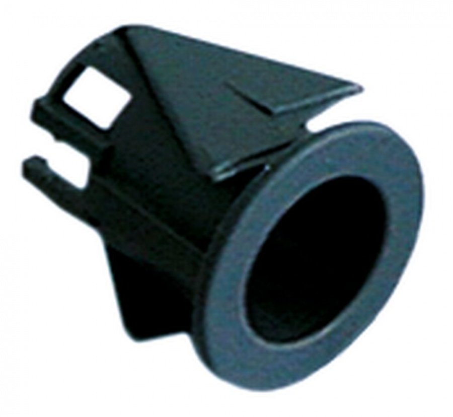 Suport negru, montare in orificiu ø 16mm - Code 345536