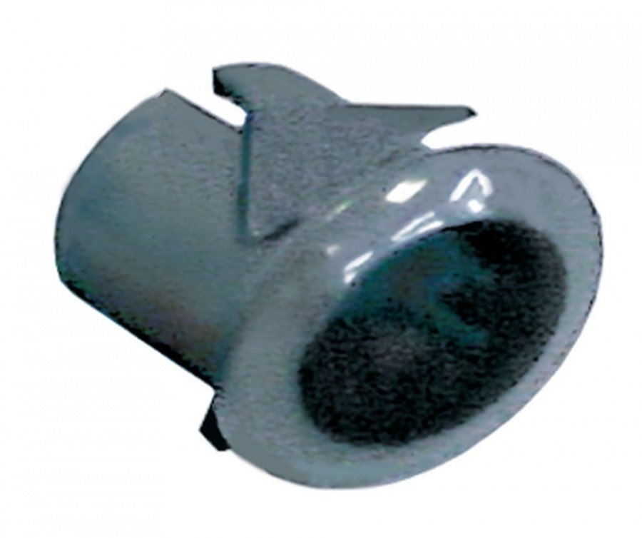 Suport oval pentru buton 13 x 17 mm, ext. 20,6 x 16,4 mm, gri - 345537