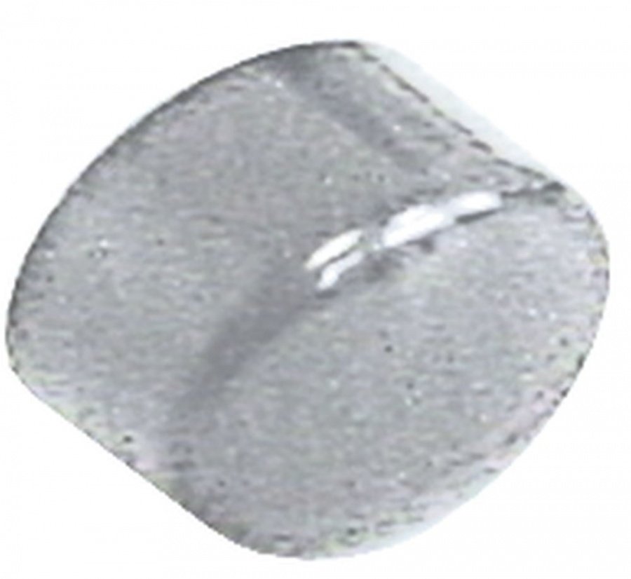 Buton oval 17x13 mm, gri - 345539