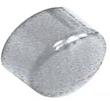 Buton oval 17x13 mm, gri - 345539