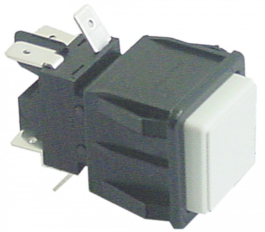 Intrerupator alb 2CO, 250V, 16A, montare 28,5x28,5 mm - 345551