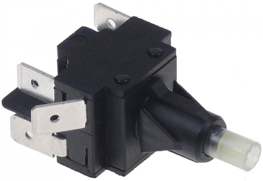 Intrerupator fara retinere - momentan, cu 2 contacte in comutatie 2CO, 250 V, 16 A - 345606