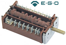 Selector 10 pozitii (0-9), ax ø 6x4,6 mm - 345666