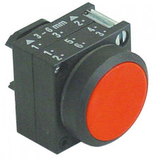 push button red ø 22mm - Code 345672