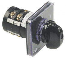Comutator cu 2 pozitii, O-1, CA0160003, cu 3 contacte 20 A, 400 V, ax 5x5 mm - 345676