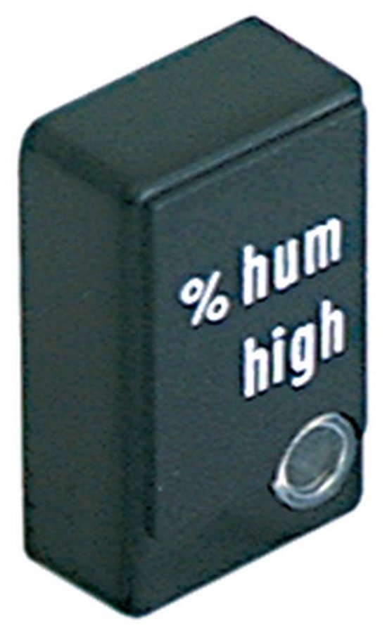 push button 30x18,5mm black symbol moisture - Code 345738