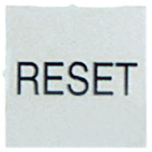symbol plate white reset