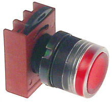 push button lighted red ø 22mm - Code 345778