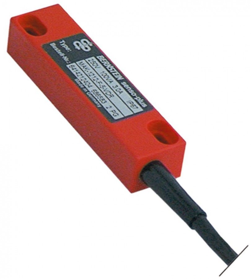 magnetic switch L 80mm W 20mm 1NO 250V 3A P max. 100W connection cable cable length 5000mm