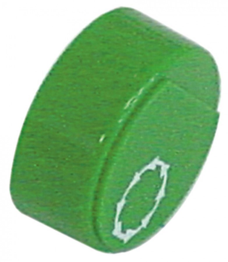 push button ø 23mm green symbol start without lens - Code 345847