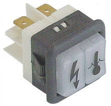 indicator light 27,8x25mm 24V white connection male faston 6,3mm temp.-resist. 125°C