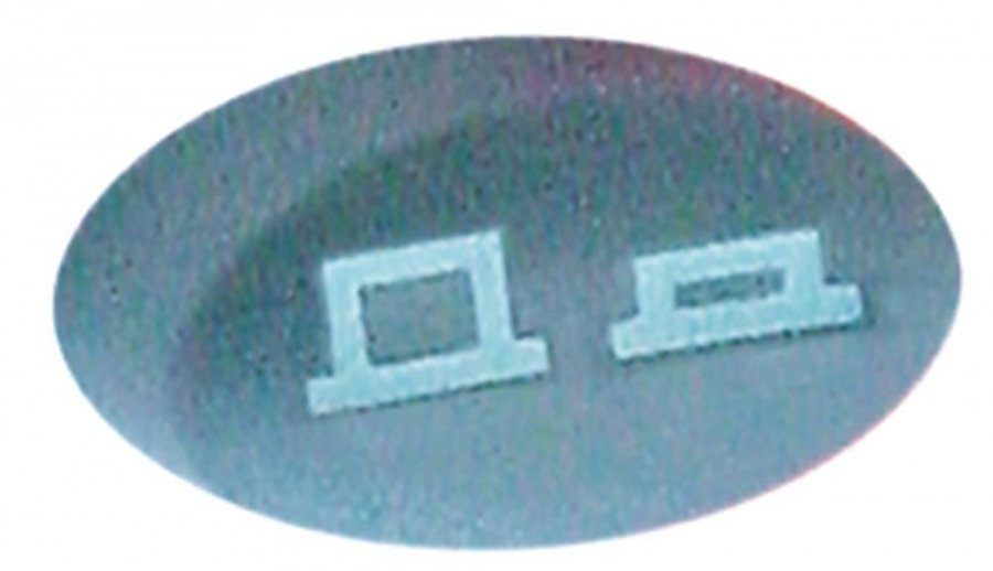 Buton 2 timpi oval, Dihr 89342, Kromo 89342, Olis 89342 - 345889