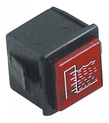 signal bulb socket 28,5x28,5mm red symbol level - Code 345927