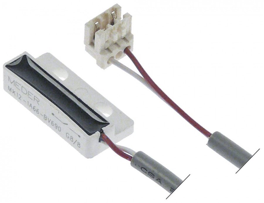 Micro intrerupator magnetic 32 x 15 mm, 1NO, 250 V, putere nominala 1 A,100 W - 345968