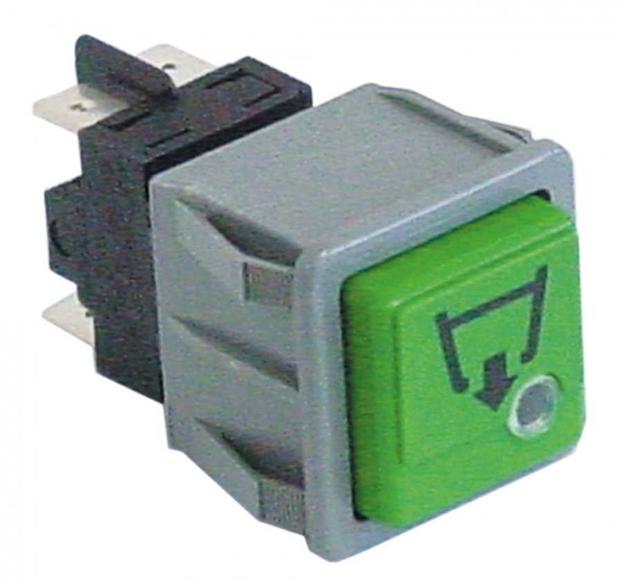 Intrerupator cu buton 28,5x28,5 mm - Cod 345977