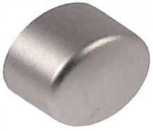 Buton oval 17x13 mm, argintiu - 346035