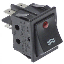 Comutator cu 2 contacte 2NO, 250V, 16A, montare 30x22mm - 346109