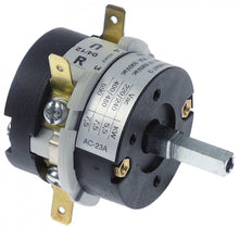 Intrerupator rotativ - comutator cu 2 pozitii, contacte 20 A, ax patrat 5 x 5 mm - 346184