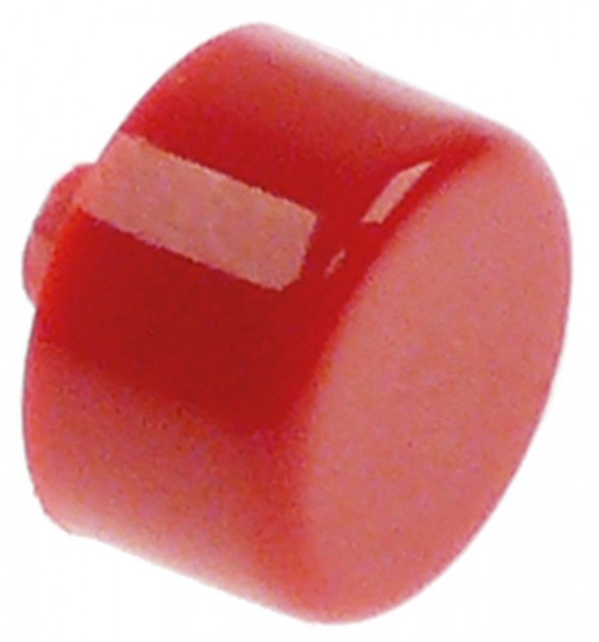 Buton, 11,9 mm, rosu - Cod 346204