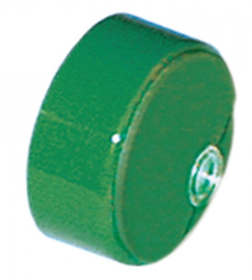 push button ø 23mm green with lens - Code 346210